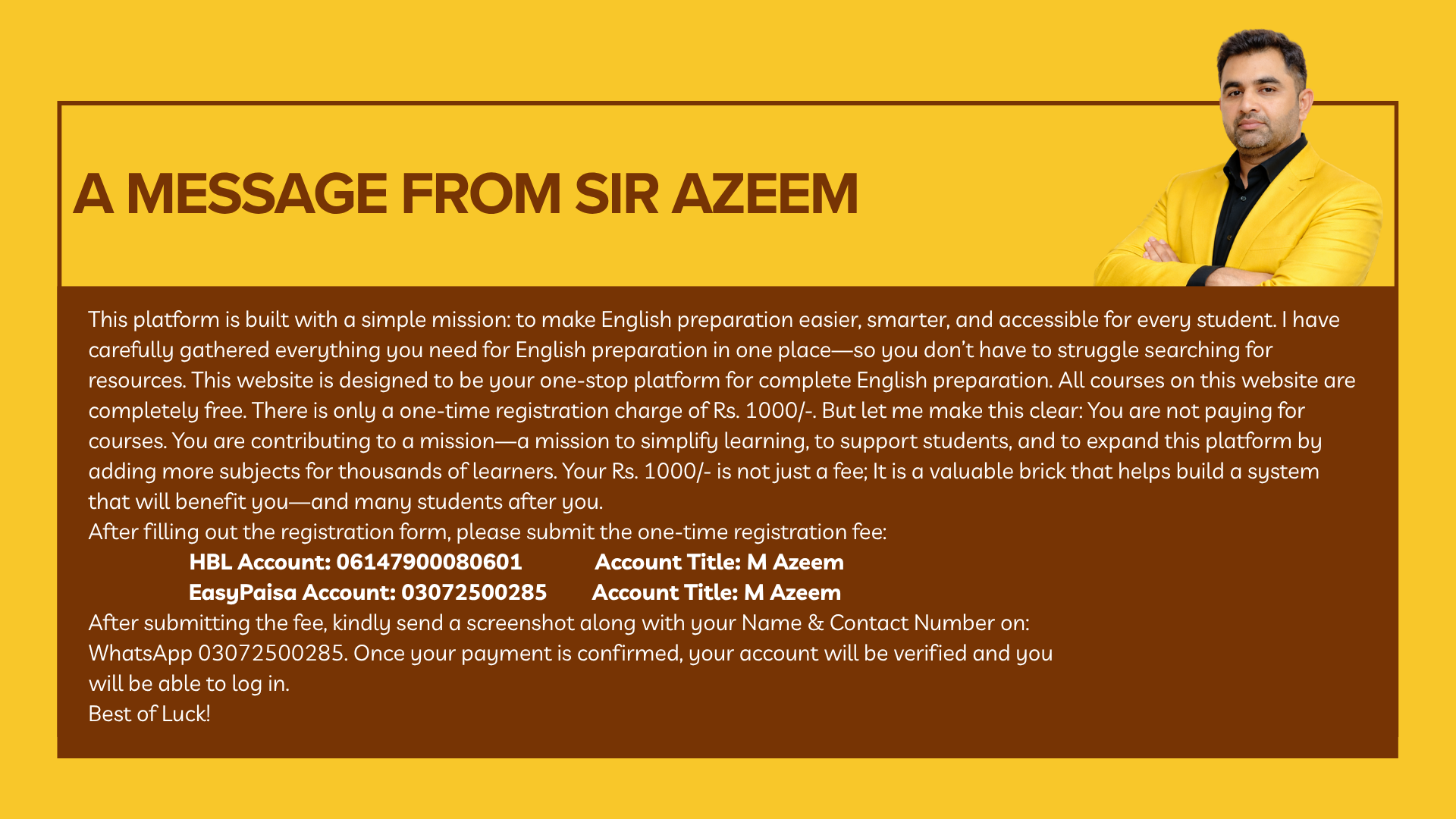 Brown and Beige Simple Testimonial Instagram Post